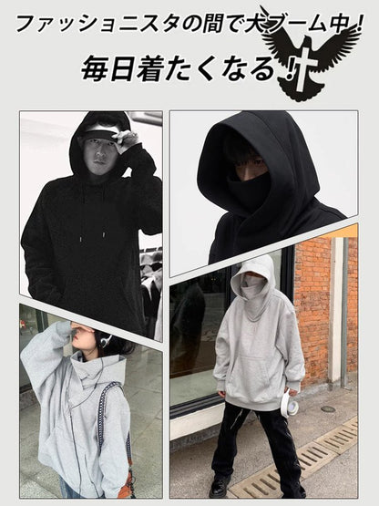 パンク系パーカー