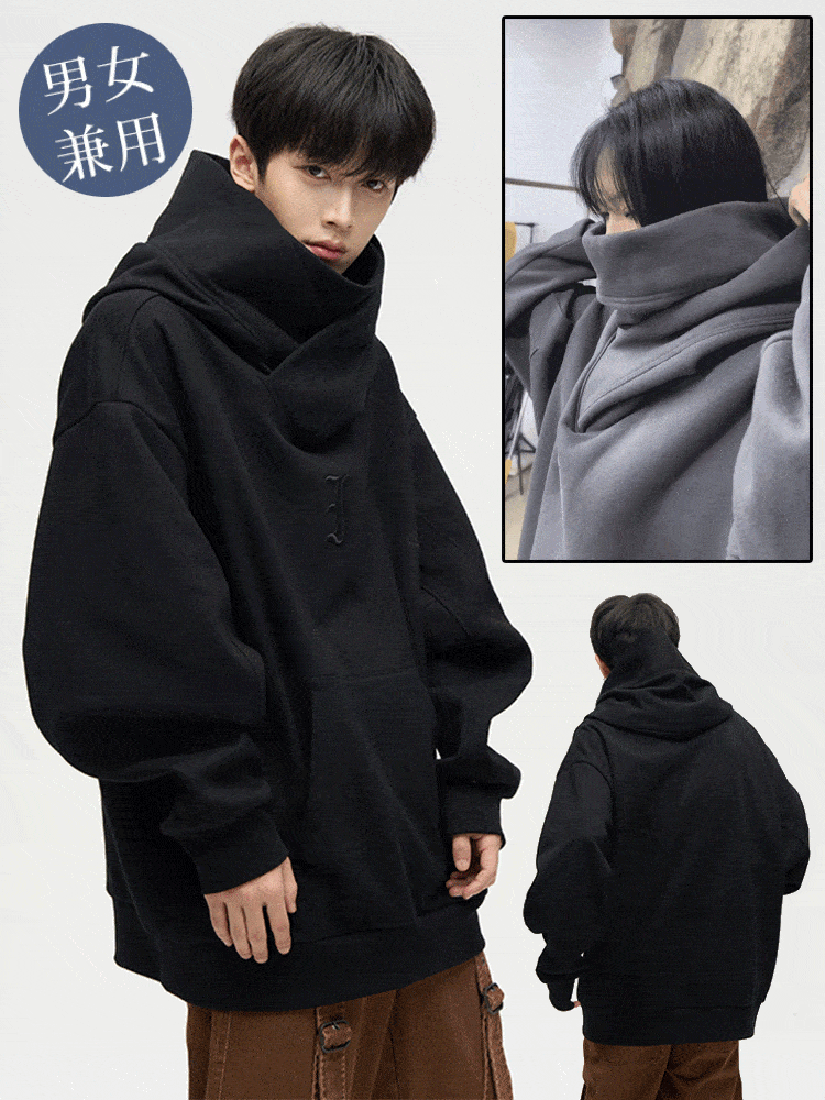 パンク系パーカー