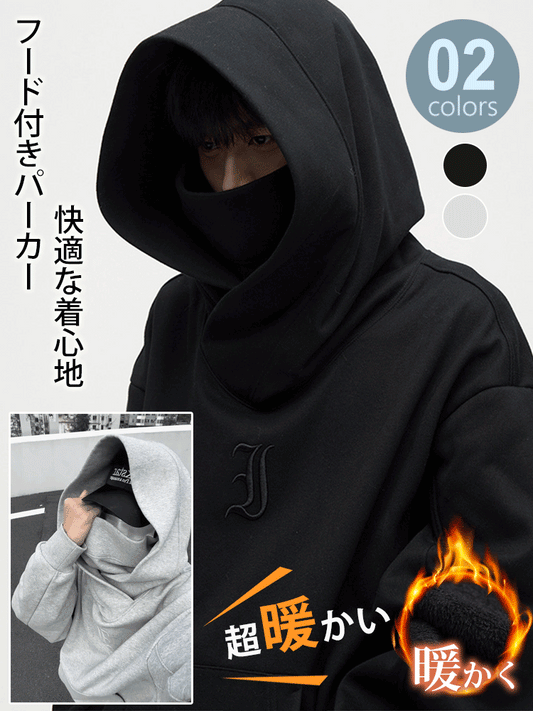 パンク系パーカー